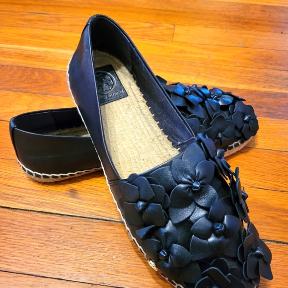 Tory Burch Shoes - Tory Burch Leather Espadrille